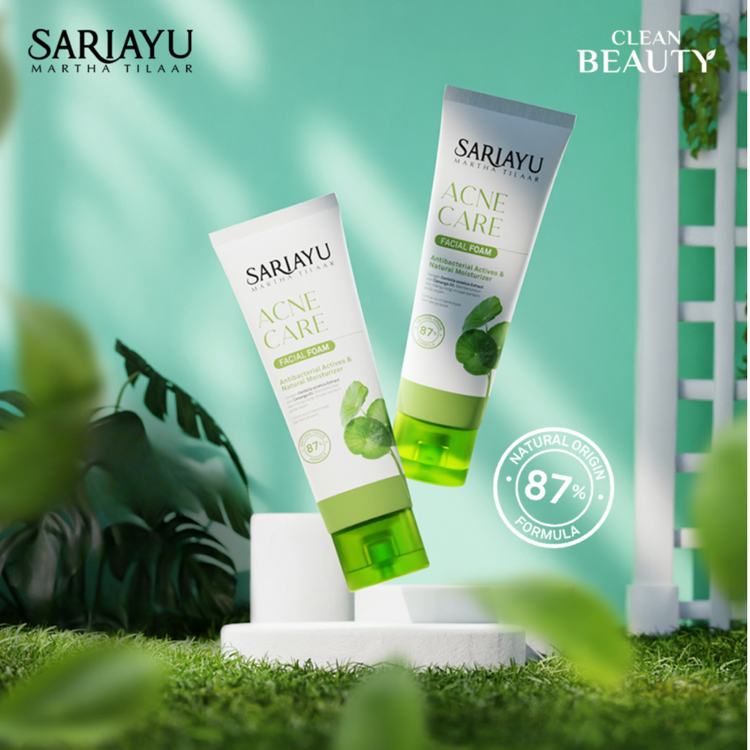 Sariayu acne online care facial foam