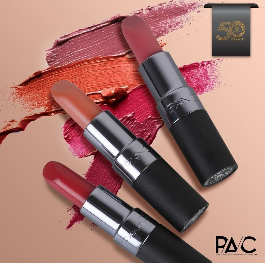 PAC Satin Matte Lip Cream - Biokos Australia